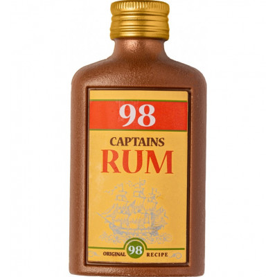 Weibler Čokoládová lahvička Rum 50g