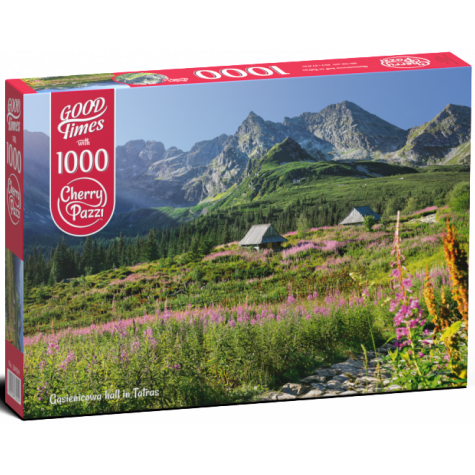 CHERRY PAZZI Puzzle Gąsienicowa dolina, Vysoké Tatry 1000 dílků ~ 1