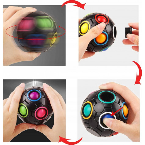 Norimpex Hlavolam Rainbow Ball Spinner ~ 2