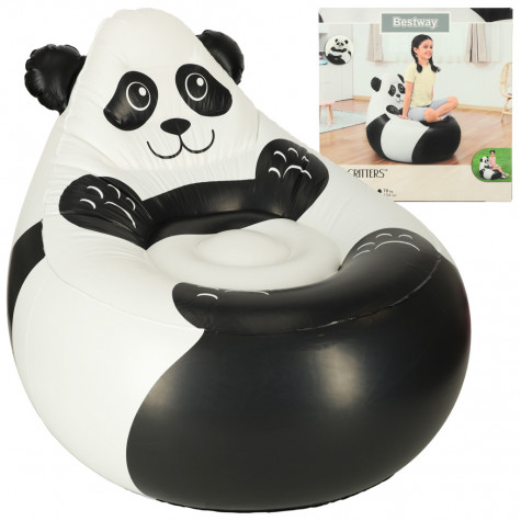 Bestway 75116 Nafukovací dětské křeslo 72x72cm - Panda ~ 1