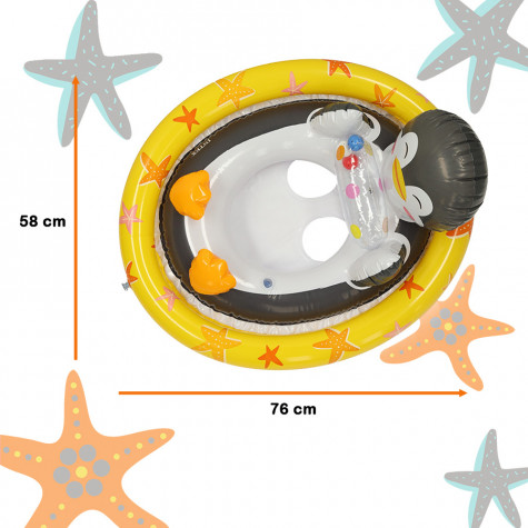 Intex 59570 Nafukovací hrací baby kruh - Tučňák