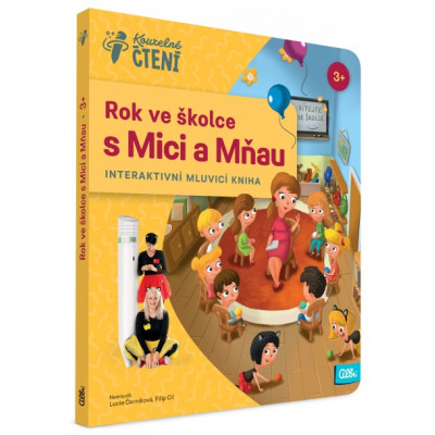 Albi Kouzelné čtení - Kniha Rok ve školce s Mici a Mňau