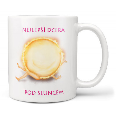 Hrnek 330 ml - Nejlepší dcera pod sluncem