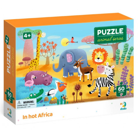 DODO Puzzle Afrika 60 dílků