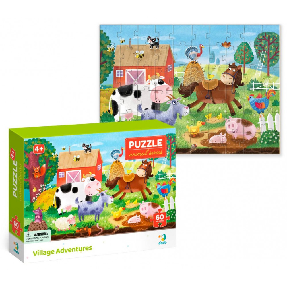 DODO Puzzle Farma 60 dílků