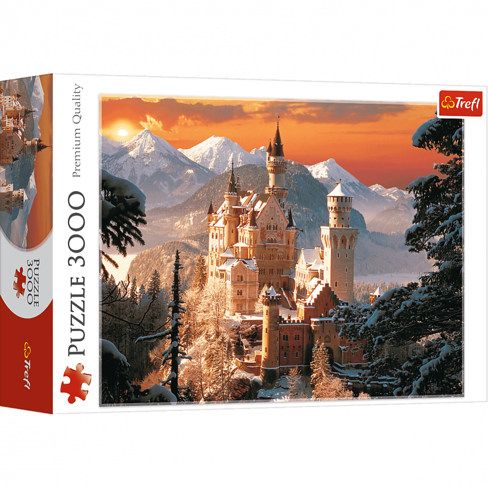 Trefl Puzzle Zimní zámek Neuschwanstein 3000 dílků