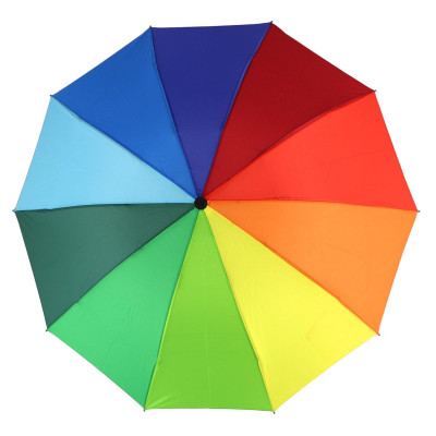 Teddies Deštník skládací barevný 25cm