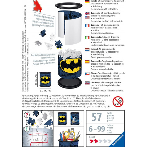 RAVENSBURGER 3D puzzle stojan: Batman 57 dílků ~ 3