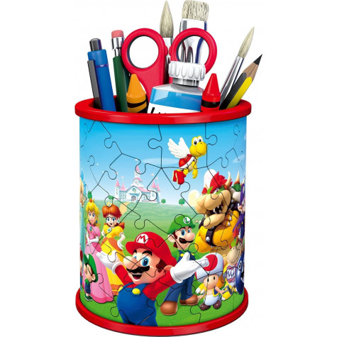 RAVENSBURGER 3D puzzle stojan: Super Mario 57 dílků ~ 2