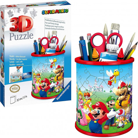 RAVENSBURGER 3D puzzle stojan: Super Mario 57 dílků ~ 3