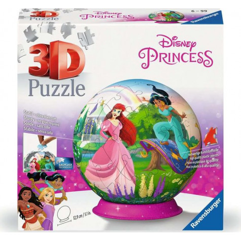 RAVENSBURGER 3D Puzzleball Disney princezny 73 dílků ~ 1