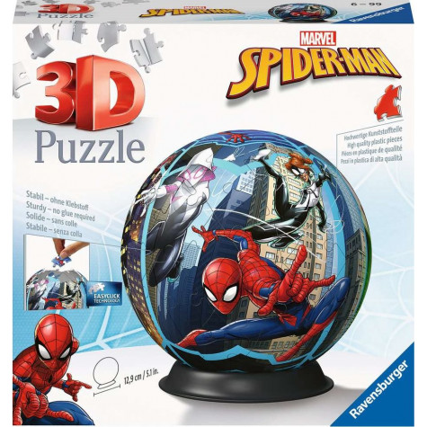 RAVENSBURGER 3D Puzzleball Spiderman 73 dílků ~ 1