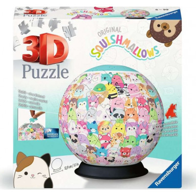 RAVENSBURGER 3D Puzzleball Squishmallows 72 dílků