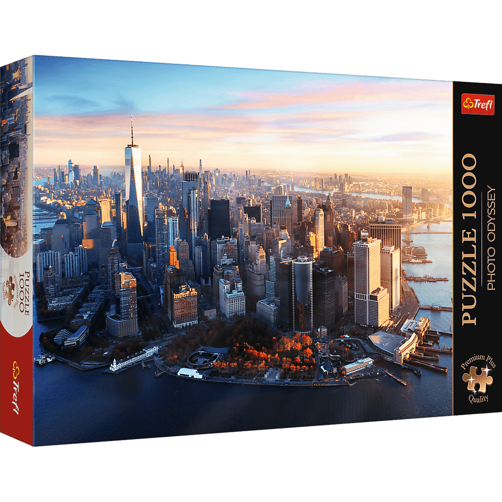 TREFL Puzzle Premium Plus Photo Odyssey: Manhattan, New York 1000 dílků