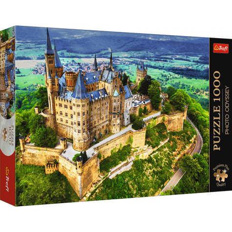 TREFL Puzzle Premium Plus Photo Odyssey: Hrad Hohenzollern, Německo 1000 dílků ~ 1