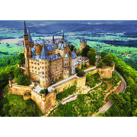 TREFL Puzzle Premium Plus Photo Odyssey: Hrad Hohenzollern, Německo 1000 dílků ~ 2