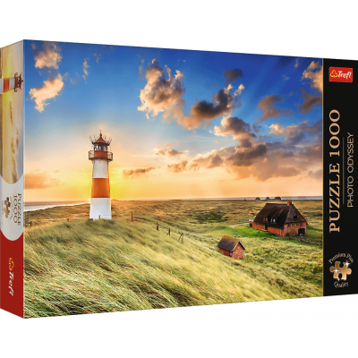 TREFL Puzzle Premium Plus Photo Odyssey: Maják List-Ost, Německo 1000 dílků