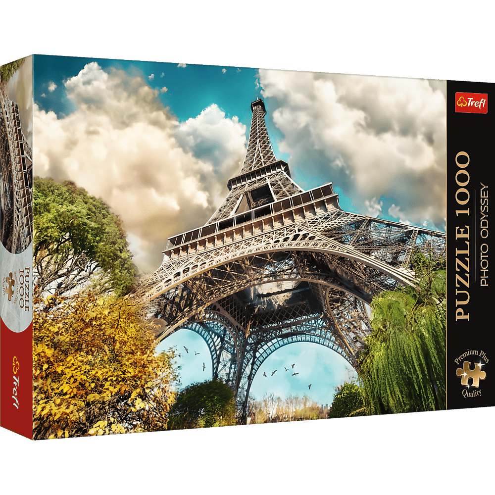 TREFL Puzzle Premium Plus Photo Odyssey: Eiffelova věž 1000 dílků