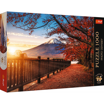 TREFL Puzzle Premium Plus Photo Odyssey: Hora Fuji, Japonsko 1000 dílků