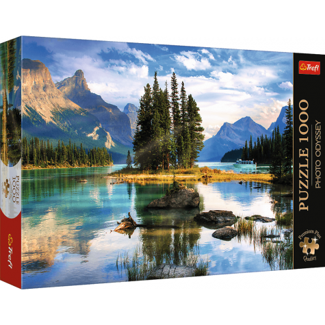 TREFL Puzzle Premium Plus Photo Odyssey: Spirit Island, Kanada 1000 dílků ~ 1