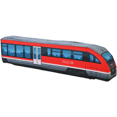 Plyšový vláček Desiro 50 cm - červený