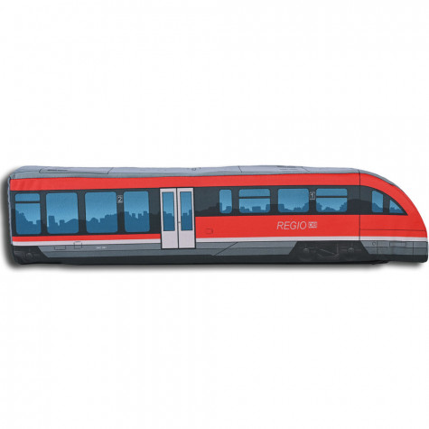 Plyšový vláček Desiro 50 cm - červený ~ 3