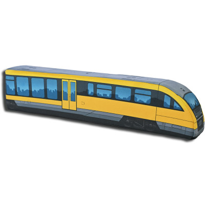 Plyšový vláček Desiro 50 cm - žlutý