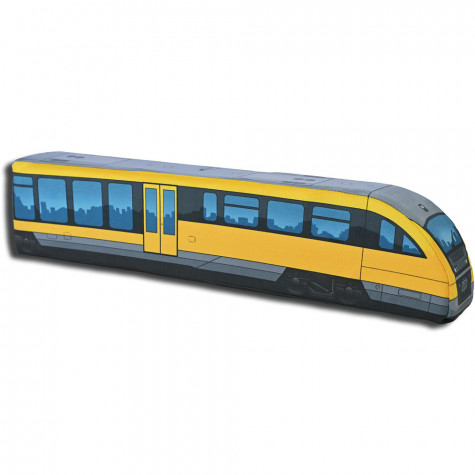 Plyšový vláček Desiro 50 cm - žlutý ~ 1