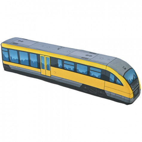 Plyšový vláček Desiro 50 cm - žlutý ~ 4