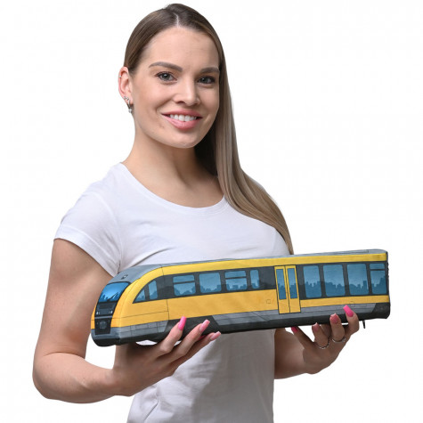 Plyšový vláček Desiro 50 cm - žlutý ~ 5