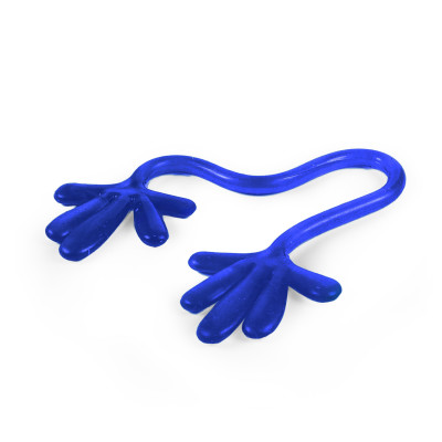 Lepící gumová ruka - modrá