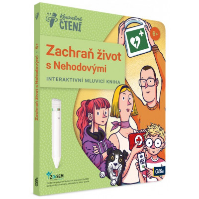 Albi Kouzelné čtení - Kniha Zachraň život s Nehodovými