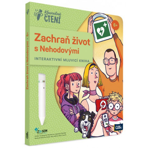 Albi Kouzelné čtení - Kniha Zachraň život s Nehodovými ~ 1