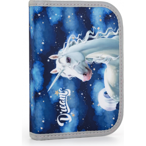 OXYBAG Školní penál jednopatrový Unicorn 1 ~ 1