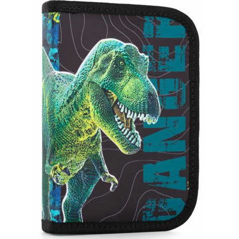 OXYBAG Školní penál jednopatrový Premium Dinosaurus ~ 1