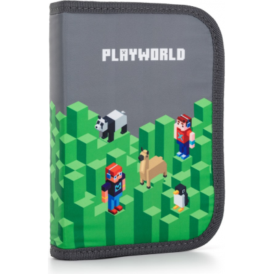 OXYBAG Školní penál jednopatrový Playworld