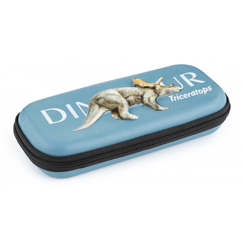 OXYBAG Školní penál 3D etue DINO Triceraptos ~ 1