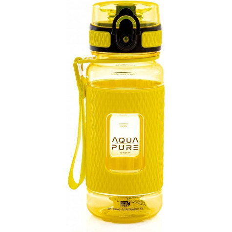 ASTRA Zdravá láhev na vodu Aqua Pure 400 ml žlutá ~ 1