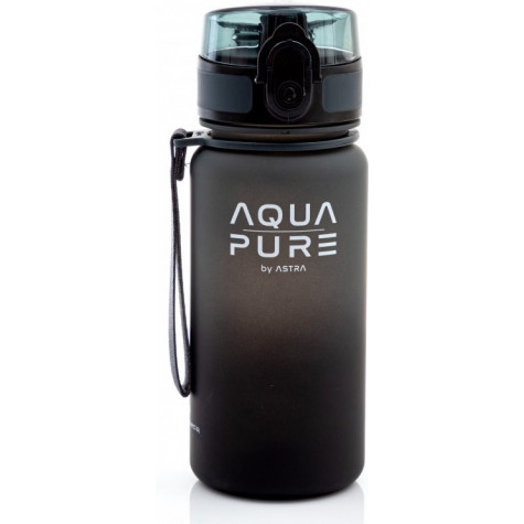 ASTRA Zdravá láhev na vodu Aqua Pure 400 ml černo-šedá ~ 1