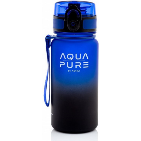 ASTRA Zdravá láhev na vodu Aqua Pure 400 ml modro-černá ~ 1