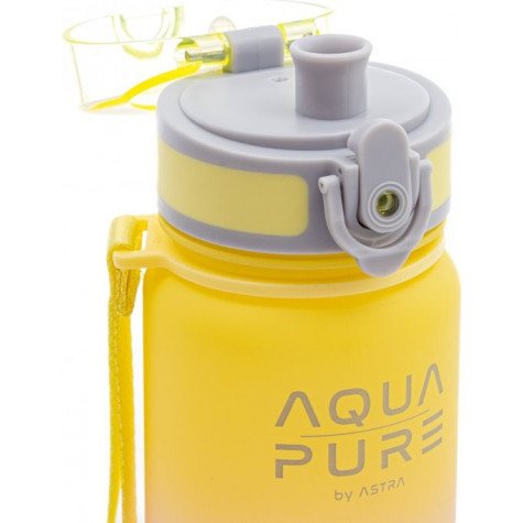 ASTRA Zdravá láhev na vodu Aqua Pure 400 ml fialovo-žlutá ~ 4