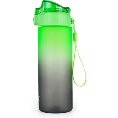 OXYBAG Láhev na pití OXY Click 600 ml OXY Ombre Black-Green