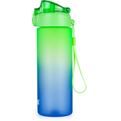 OXYBAG Láhev na pití OXY Click 600 ml OXY Ombre Blue-Green