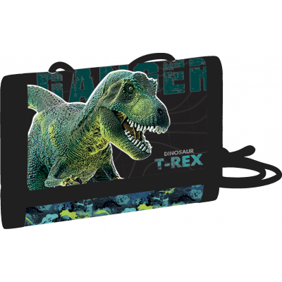 OXYBAG Dětská textilní peněženka Premium Dinosaurus