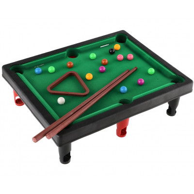 Teddies Kulečník Billiard mini dětský 33x26cm