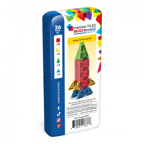 Magna-Tiles microMAGS Travel Set 26 dílů ~ 6