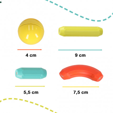 Beinzi Magnetické dětské kostky 36 kusů ~ 4