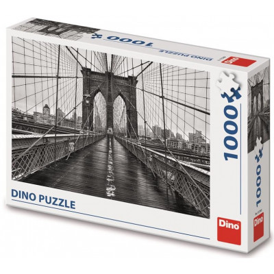 Dino Černobílý New York puzzle 1000 dílků