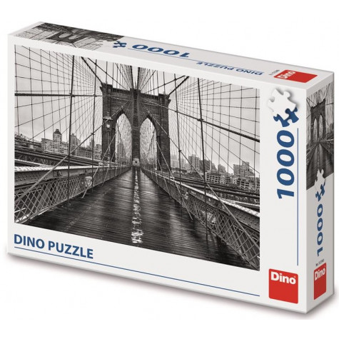 Dino Černobílý New York puzzle 1000 dílků ~ 1