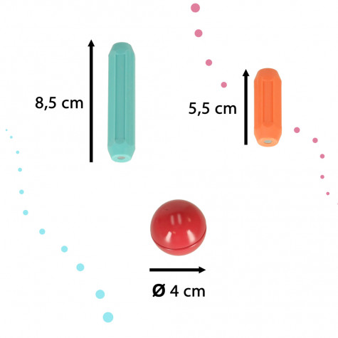 Magnetické dětské kostky 25 kusů v boxu ~ 5